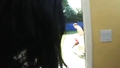 Asian step mom seduces hot gardener