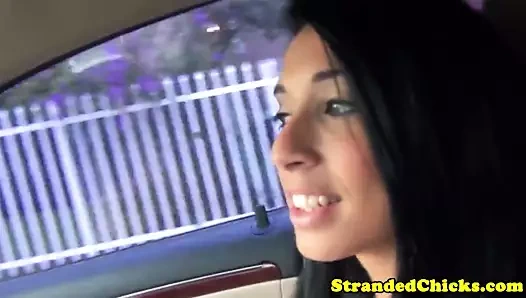 minyon otostop yürüyüş bebeğim gider aşağı üzerinde adam