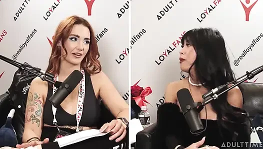 Ember Snow en sevdiği baharatlı oyuncaklarını ve tekniklerini ortaya çıkarıyor! | Adult Time Podcast