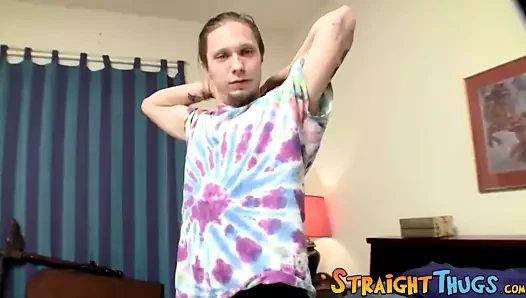 Beyaz thug max yapma onun çük fışkırtma sıcak jizz