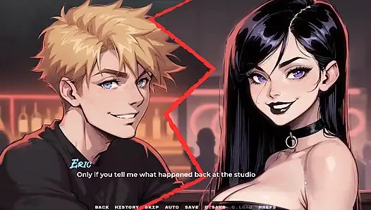 Yeni Kız Arkadaşım [ Tabu Hentai Oyunu ] Bölüm 40 Gotik Kız Kulüp Tuvaletinde Penis Emiyor!