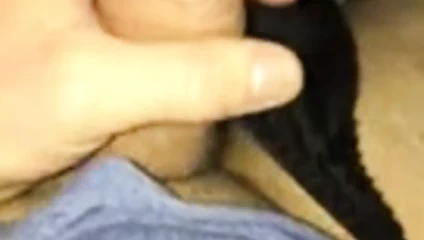Panty jerk off fun