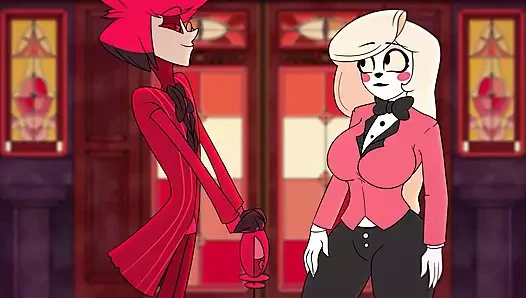 Charlie ve Alastor iyi vakit geçiriyor