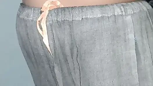 The newlywed lets her husband suck a good cock on the second night