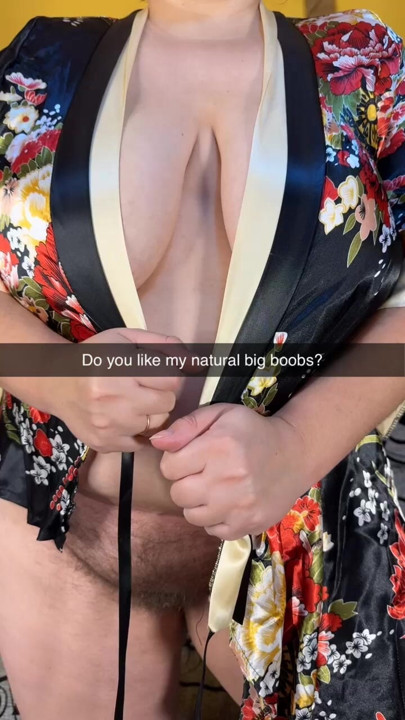 Doğal büyük göğüslerimi beğendin mi? - Milky Mari
