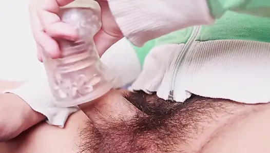 Yarak kılıfıyla azdırma beni iki kez boşaltıyor