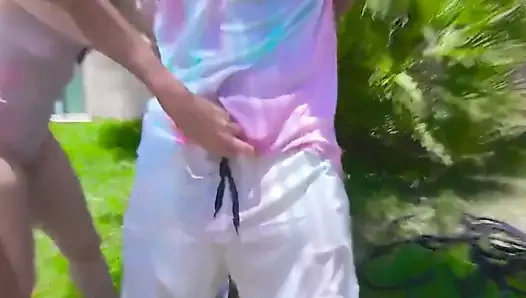 Büyük memeler amatör bffs üç seksi s ibadet bir masif horoz ho