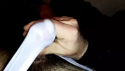 cumming içinde benim bebeğim mavi külot