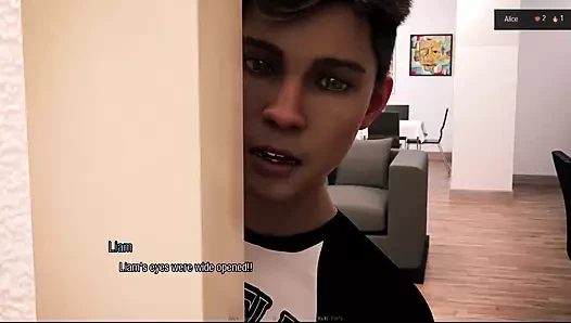 Alice zor bir hayat #1 - Alice yeni işine başladı... Steven Alice'i görmek istedi... Liam, Alice'in soyunuyor olduğunu gördü.