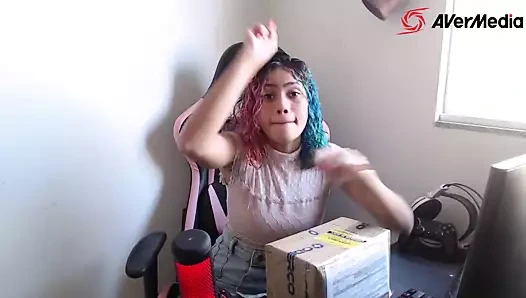 Pandinha sempai vagabunda merece muita punheta