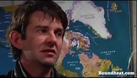 Büyük doğal memeler metres ile köle içinde the yatak