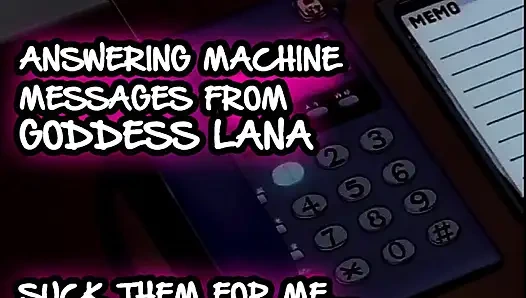 Sadece ses - telesking makinesi mesajları 1 benim için emiyor