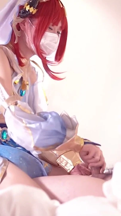 Genshin Impact Nilou Cosplayer Sikiliyor, Asyalı Hentai Cosplay 5 | Clip 1