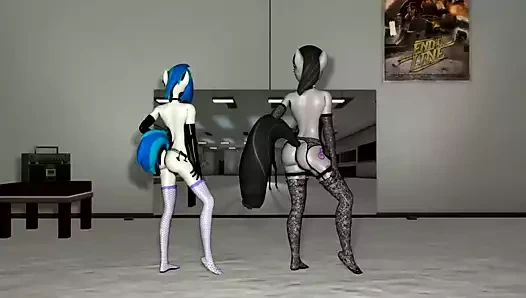 Vinil çizik ve oktavya dansı