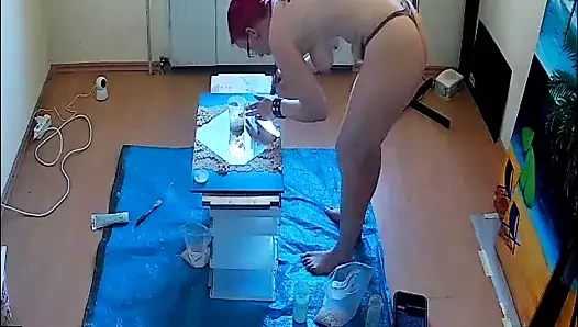 Kittienoone ile çıplak sanat eseri (dizi)