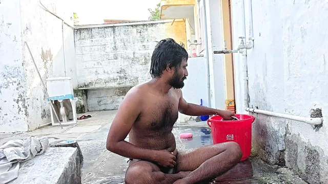 XHard - Outside Bathing Video Kumbha Manoj Kumar