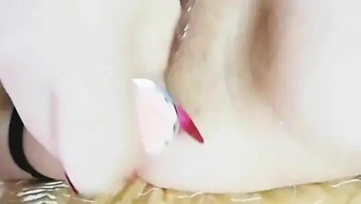 Şaşkınlıkla ıslak vajina