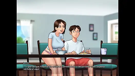 Seks kölesi bağlı ve iki sahibesi tarafından kullanılıyor - yaz mevsimi efsanesi