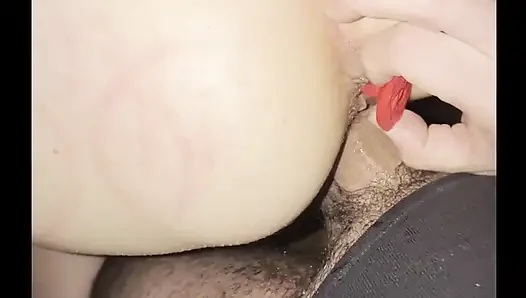 Morgana ile anal ve şaplak
