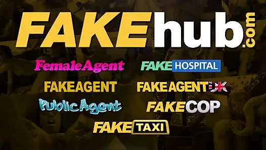 Sahte taksi dik sıcak ve ağır taksi üçlü ile harika rimm