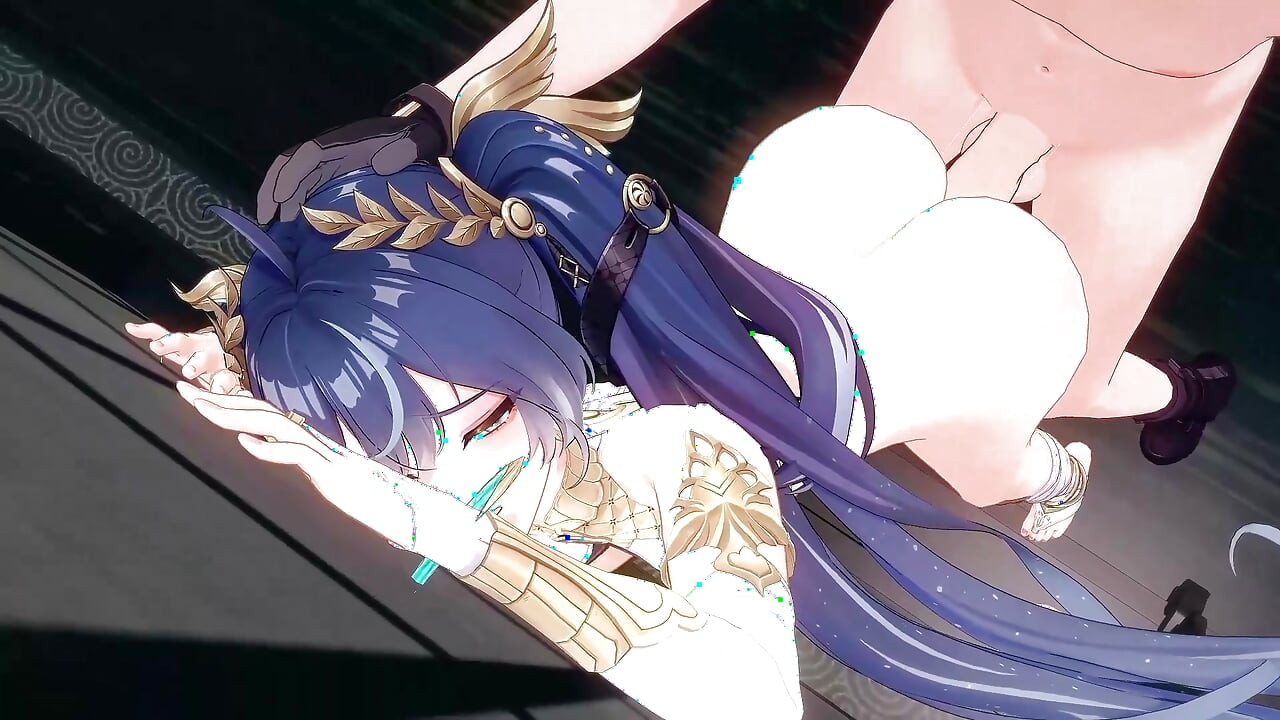 Sallanan dalgalar - gezgin ile luno erotik seks sahnesi - 3 boyutlu hentai animasyon