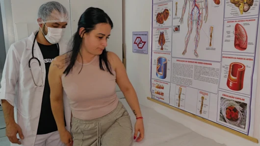 Jinekolog muayene sırasında hasta orgazmı yapıyor!