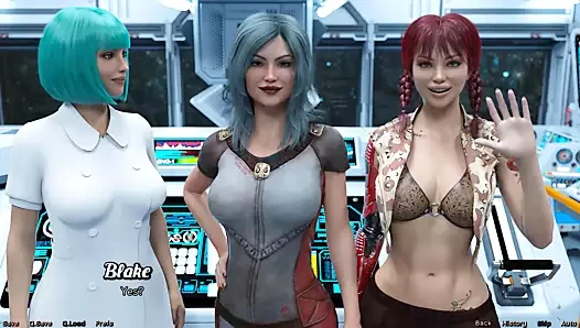 Uzayda mahsur kaldı: seksi kızlar - bölüm 4