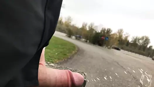 Kamu mastürbasyon ve otoyolda pissing