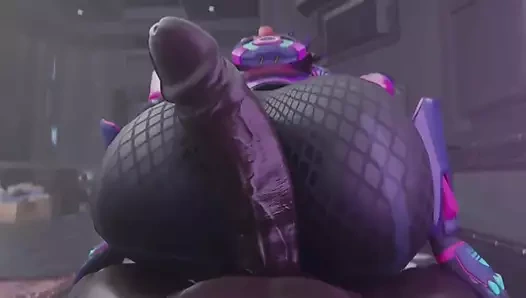 Kötü zorak tarafından (yoğun inleme, spermle dolu götler, duvar delikleri, çifte penetrasyon, büyük yaraklar, yoğun saksolar)