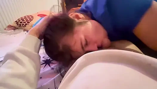 Üvey Kız Şehvetle Sikimi Emiyor