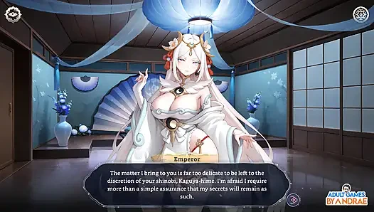 Harem fantezisi - sapık ninja kaydırma oyunu bölüm 1 - Kagura köyüne giriyor