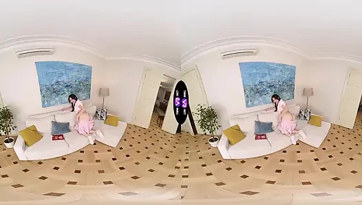 Ateşli amelia ost ıslak amını parmaklamak için matematiği bırakıyor - teenmegaworld