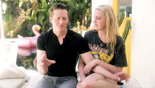 Charlie Forde, Shawn Alff'in rol aldığı sahne için röportaj yazımı