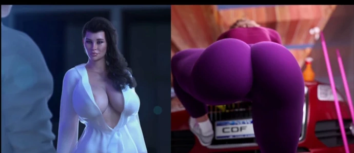 Apocalust #01 - yalnız orta yaşlı seksi kadın kocasıyla çalışan sapık bir adamı baştan çıkarıyor