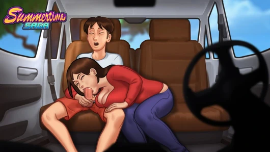 Yaz mevsimi efsanesi - büyük memeli üvey anne büyük bir yarak emiyor ve en iyi sakso çekiyor