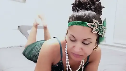 Calisa Bliss'in kükreyen '20'ler ayak ibadeti 4k bakış açısı adanmışlığı bekliyor