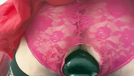 Üçlü sikişe biniyor!