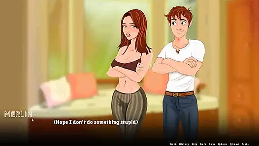 Sihirbazın maceraları - sıcak busty üvey anne