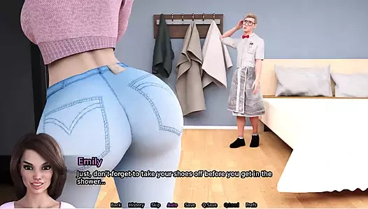 Seks robotu #2 Emily Alexa'nın kafasını yarağıma daha derine itti ve bana gırtlağına kadar soktu.