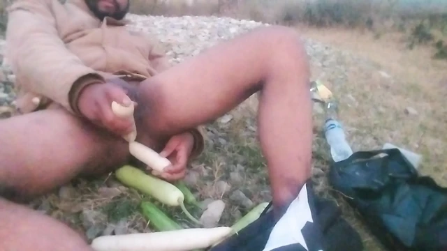 Büyük sebzelerle götümü sikiyorum.