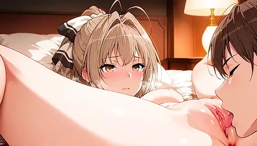 Sento Isuzu istek üzerine geldi. Sento otelde birden fazla dölleme ile anal seks yapıyor. Sento Isuzu hentai cosplay