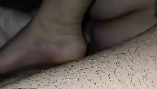 Üvey oğul yarak sikini üvey annesinin amına sokuyor