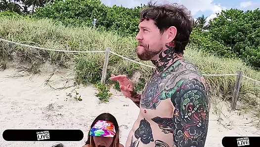 Football Playing Beach Babes W Little Bush Jc Wilds & Sofie Reyez Creampied in Foursome - Immoral Live 4K