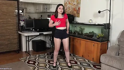 Amy mastürbasyon yapıyor