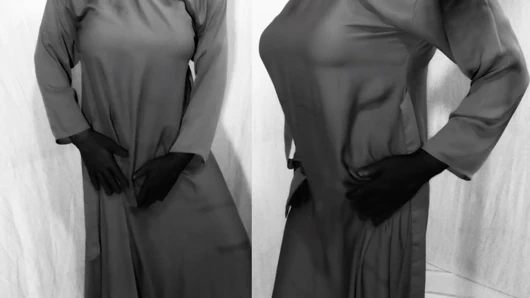 Hintli ev hanımı çift