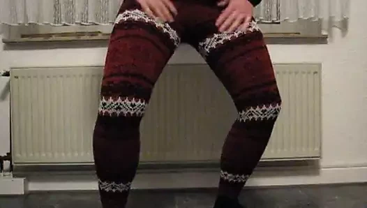 Norweger-Legging und Strumpfhose