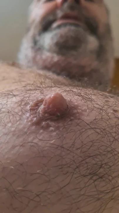 Gümüş üvey baba boksör - çıplak bakış açısı gölge kutusu