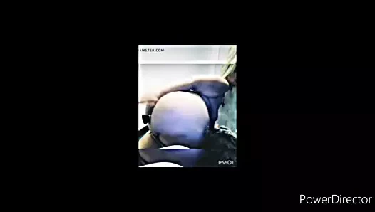 Twerk iri güzel kadın Fransız