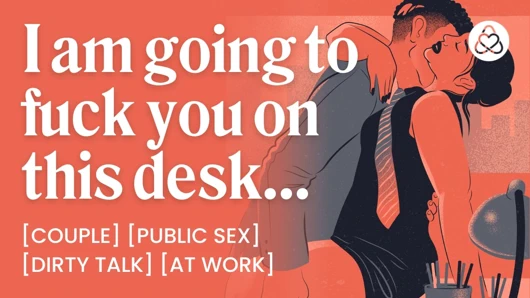 Asmr sesli porno: gizli ofis iş arkadaşınla sikişiyor - iş yerinde seks ve edepsiz konuşma - kadınlar için erotik sesli rol yapma