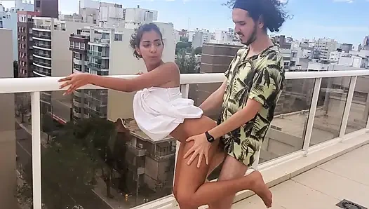 Newlyweds cheated on my husband with his best friend and we do it on the rooftop